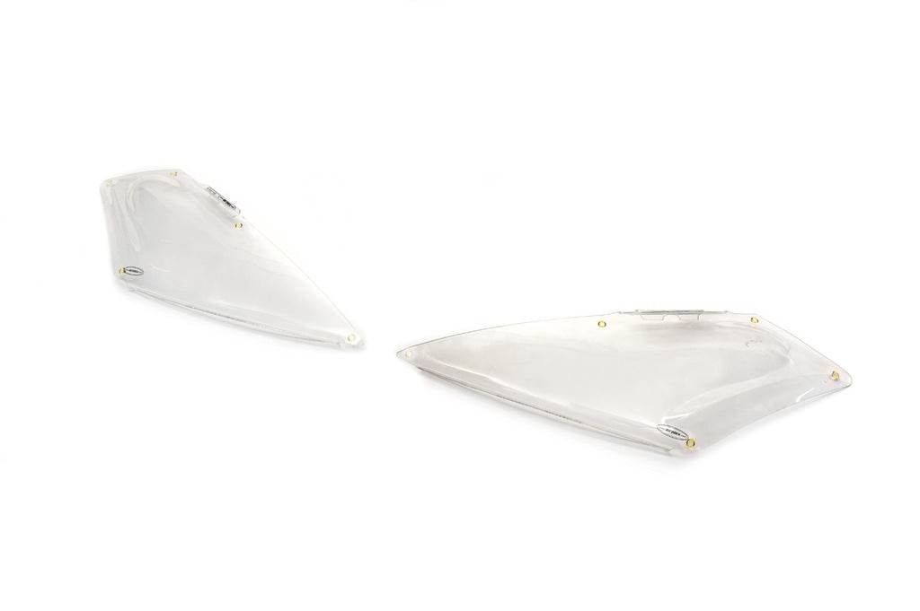 Protective covers for headlights (2 pcs., EGR AIRPLEX) for Nissan Murano 2002-2008 - Reelken Auto
