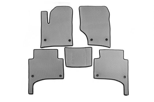 EVA mats (gray) for Volkswagen Touareg 2002-2010 - Reelken Auto