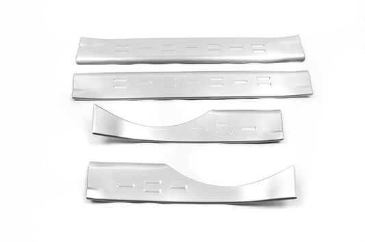 Door sills Libao (4 pcs, stainless steel) for Great Wall Haval H6 - Reelken Auto