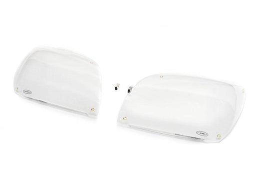 Protective covers for headlights 2004-2009 (2 pcs, EGR AIRPLEX) for Kia Sportage 2004-2010 - Reelken Auto