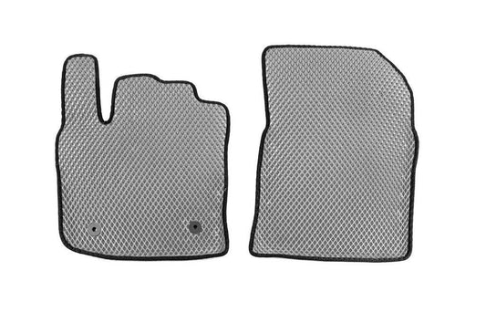 Front mats (EVA, Gray) for Dacia Lodgy 2012-2022 - Reelken Auto