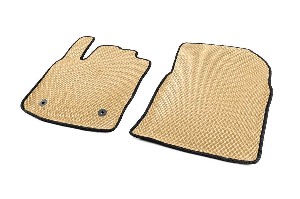 Front mats (EVA, Beige) for Dacia Dokker 2013-2022 - Reelken Auto