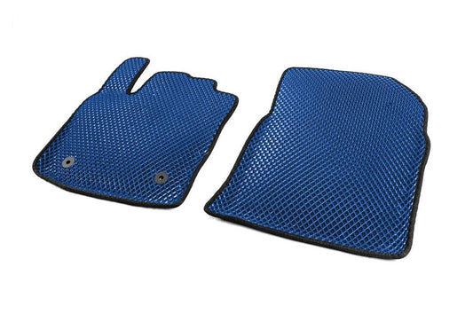 Front mats (EVA, Blue) for Dacia Lodgy 2012-2022 - Reelken Auto
