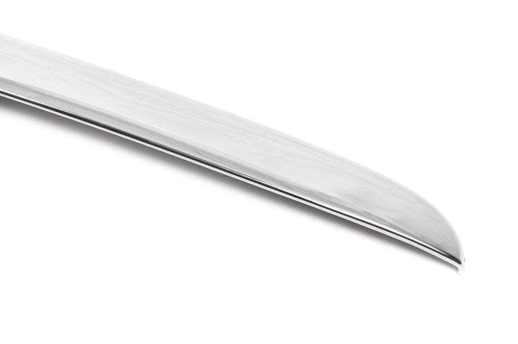 Overlay above the number (1996-2002 Single door, stainless steel.) for Citroen Berlingo 1996-2008 - Reelken Auto