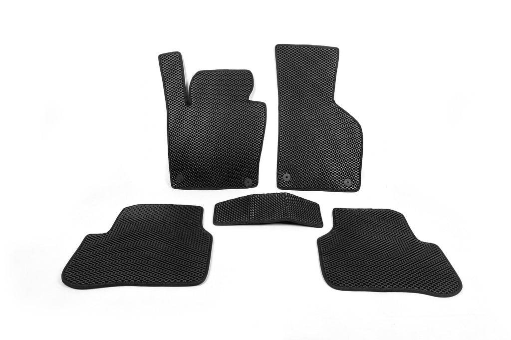 EVA mats (black) for Volkswagen Passat B6 2006-2012 - Reelken Auto
