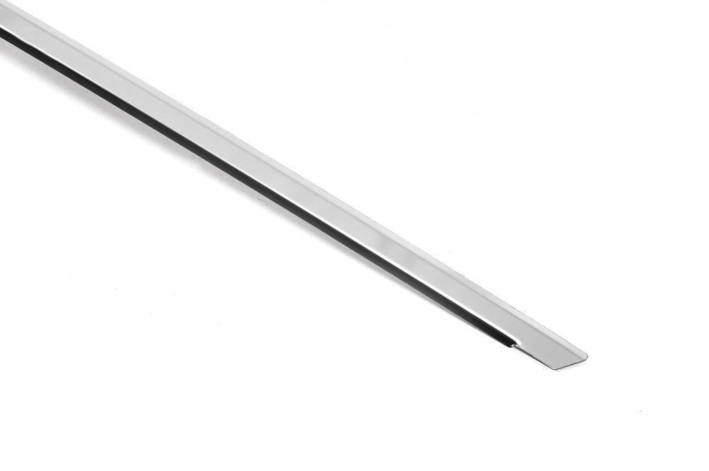 Chrome bar above the number 2008-2011 for Audi A6 C6 2004-2011 - Reelken Auto