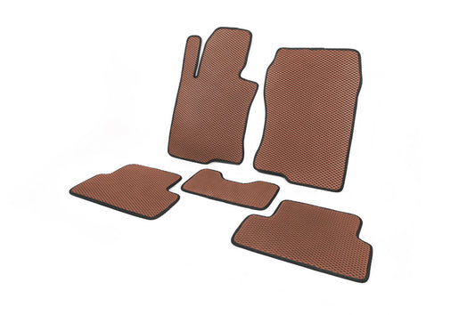 EVA Floor Mats (Brown) for Honda Accord VIII 2008-2012 - image 2