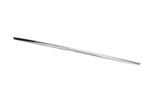 Chrome plate over the number (stainless) for BMW X1 F-48 2015-2022 - Reelken Auto