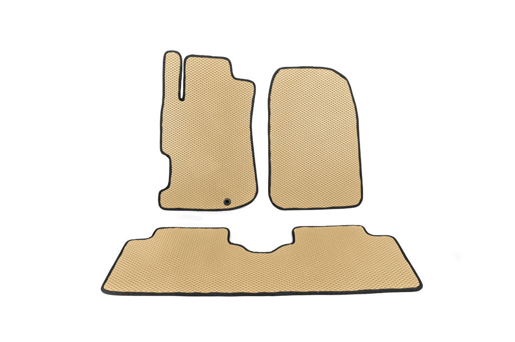 EVA Floor Mats (Beige) for Honda Civic Sedan VII 2001-2006 - image 1