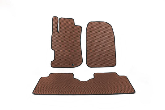 EVA Floor Mats (Brown) for Honda Civic Sedan VII 2001-2006 - image 1