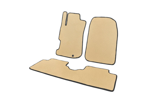 EVA Floor Mats (Beige) for Honda Civic Sedan VII 2001-2006 - image 2
