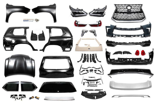 Restyling kit in TRD 2021 (replacing rear fenders) for Lexus LX570/450d - Reelken Auto