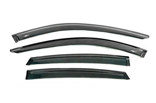 Wind deflectors for SUVs (4 pcs., HIC) for Audi e-Tron 2018-2022 - Reelken Auto