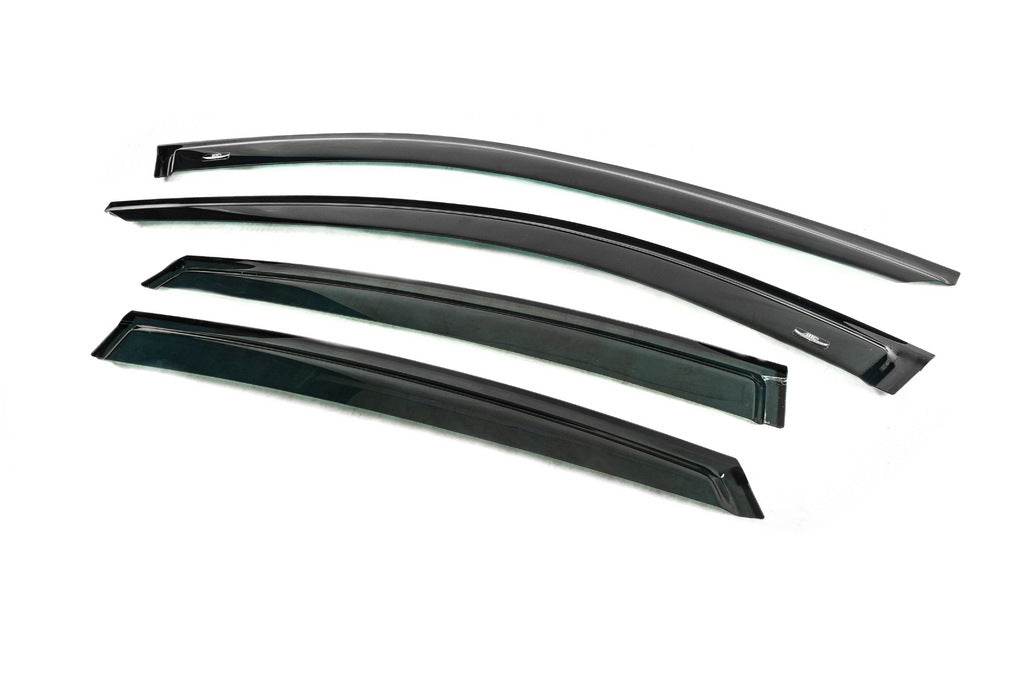 Wind deflectors for SUVs (4 pcs., HIC) for Audi e-Tron 2018-2022 - Reelken Auto