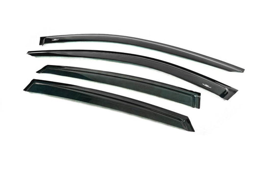 Wind deflectors for SUVs (4 pcs., HIC) for Audi e-Tron 2018-2022 - Reelken Auto