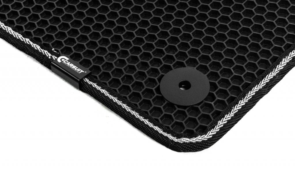 Rubber Floor Mats Carsuit (Black) for Renault Captur 2019- - image 1