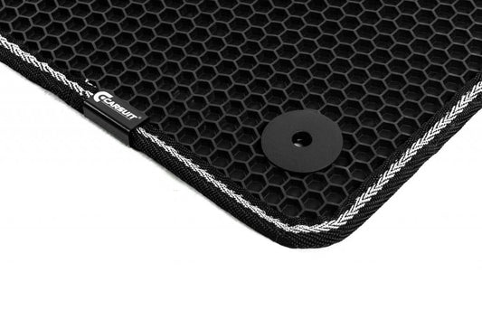 Rubber Floor Mats Carsuit (Black) for Renault Captur 2019- - image 1