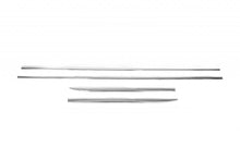 Door Mouldings Stainless Steel (4 pcs) for Fiat Fullback 2016- - image 2