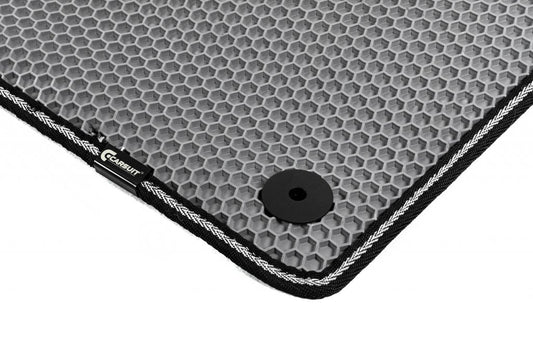 Rubber Floor Mats Carsuit V1 (Gray) for Kia Rio 2012-2017 - image 1