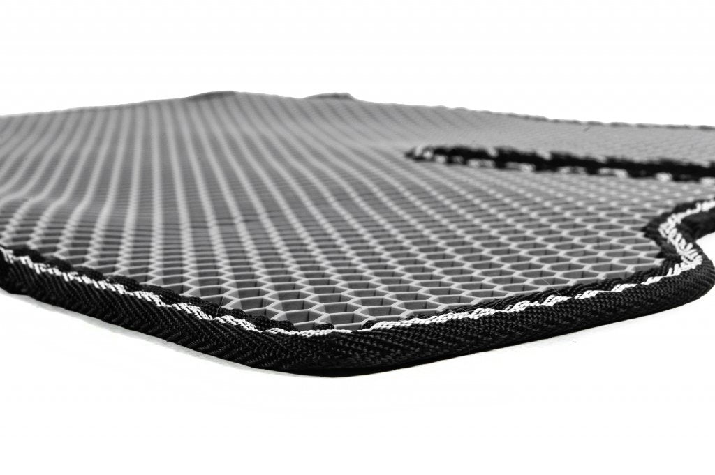 Rubber Floor Mats Carsuit (Gray) for Audi A6 C4 1994-1997 - image 4