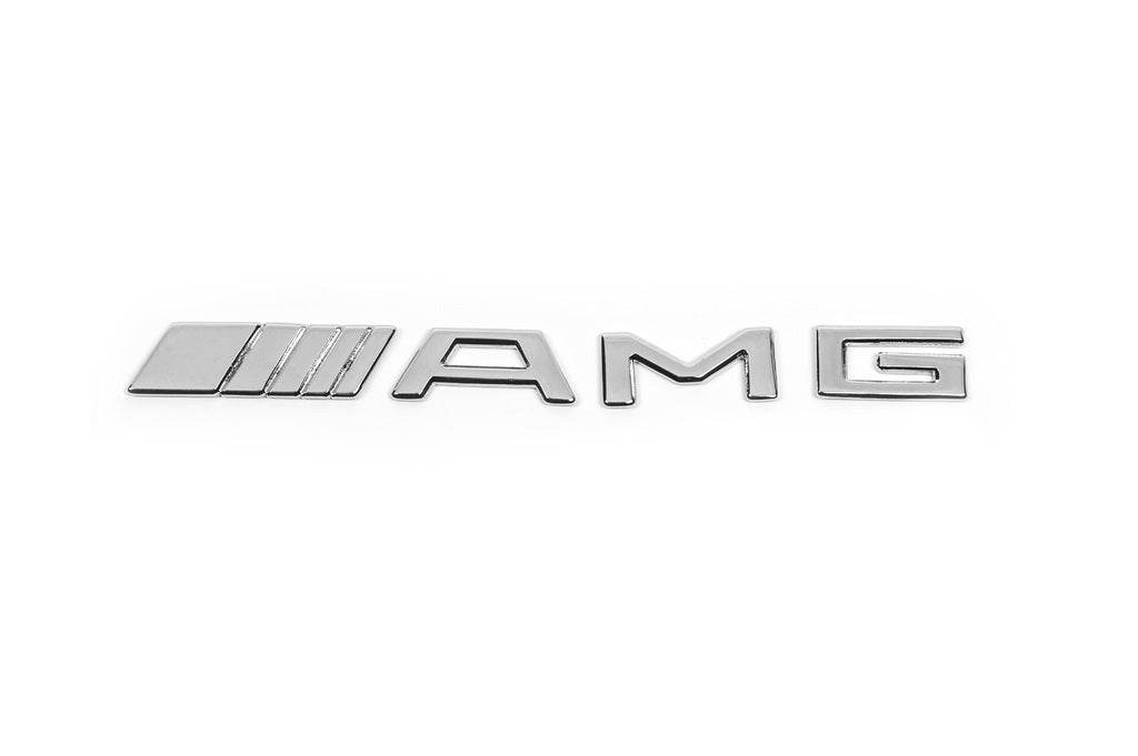 AMG nameplate (20 cm, stainless steel) for Mercedes - Reelken Auto