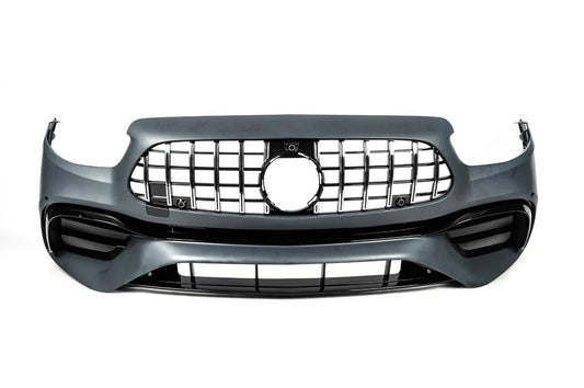 Front bumper AMG E63 (for 2020-2024) for Mercedes E-сlass W213 2016-2023 - image 1
