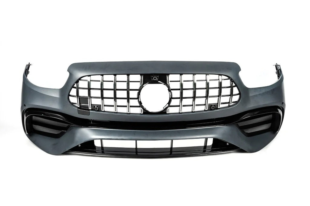 Front bumper AMG E63 (for 2020-2024) for Mercedes E-class coupe C238 2016-2024 - image 1