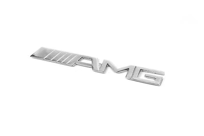 AMG nameplate (15 cm, stainless steel) for Mercedes - Reelken Auto