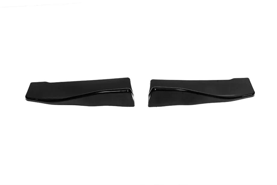 Universal Flap Side Skirt Extensions Type-C (2 pcs, Gloss Black, ABS Plastic) - image 8