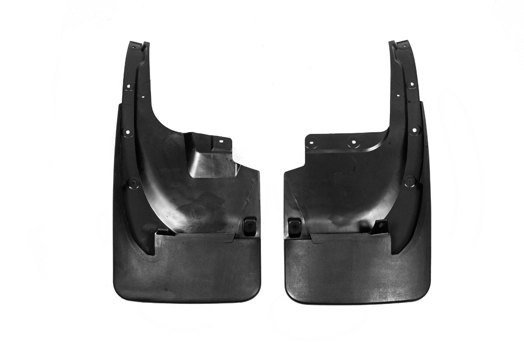 Rear Original Mud Flaps 2015-2021 (2 pcs, for body kit, narrow) for Toyota Land Cruiser 200 2007-2021 - image 1