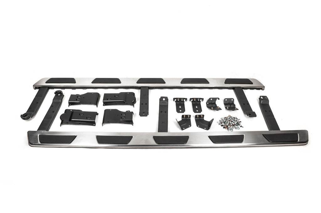 Side steps OEM (2 pieces, aluminum) for Audi Q7 2005-2015 - Reelken Auto