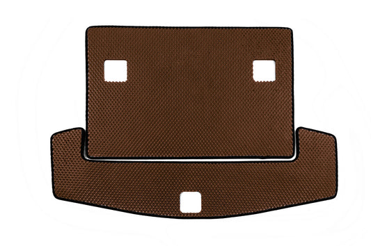 EVA trunk mat (7 seats, Brown) for Chevrolet Captiva 2006-2019 - image 1