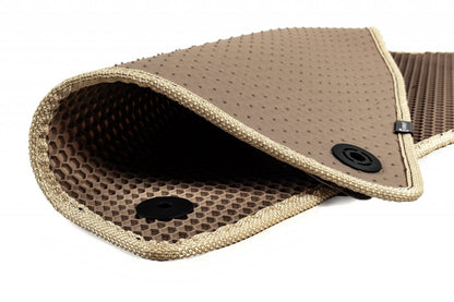 Rubber Floor Mats Carsuit (Beige) for Renault Trafic 2015- - image 3