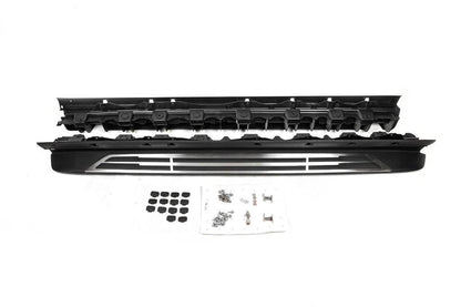 Side steps OEM (2 pcs., Aluminum) for Toyota Highlander 2019- - Reelken Auto