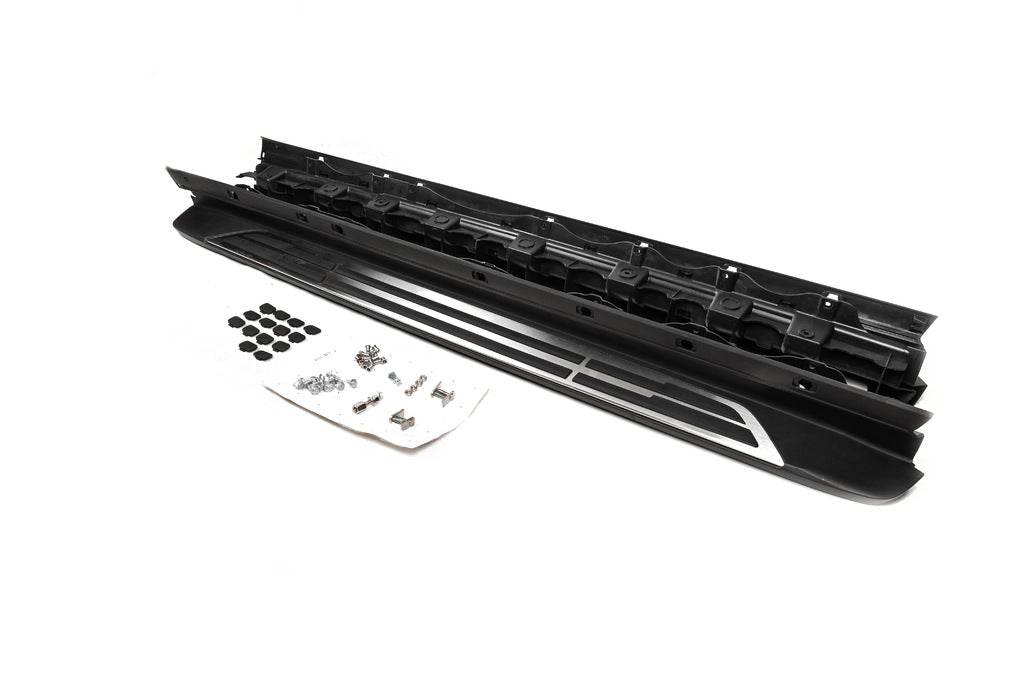 Side steps OEM (2 pcs., Aluminum) for Toyota Highlander 2019- - Reelken Auto