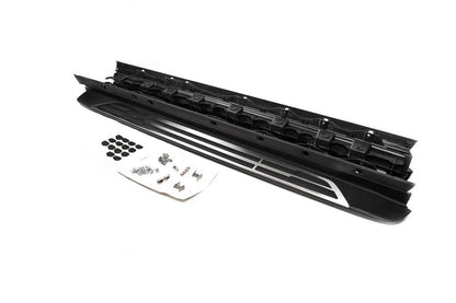 Side steps OEM (2 pcs., Aluminum) for Toyota Highlander 2019- - Reelken Auto