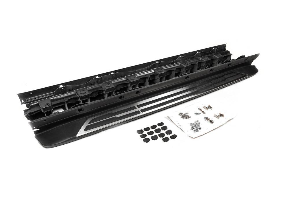 Side steps OEM (2 pcs., Aluminum) for Toyota Highlander 2019- - Reelken Auto