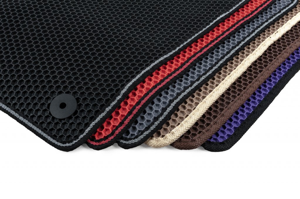 Rubber Floor Mats Carsuit (Beige) for Audi A3 2012-2020 - image 7