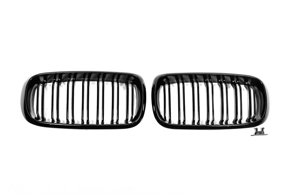 Kidneys M-Look (Gloss Black) for BMW X6 F-16 2014-2019 - image 2