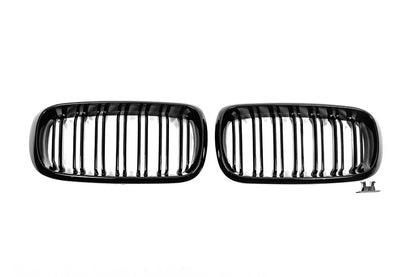 Kidneys M-Look (Gloss Black) for BMW X6 F-16 2014-2019 - image 2