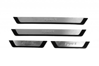 Door Sill Protectors Flexill (4pcs) for Renault Kadjar 2015-2022 - image 1