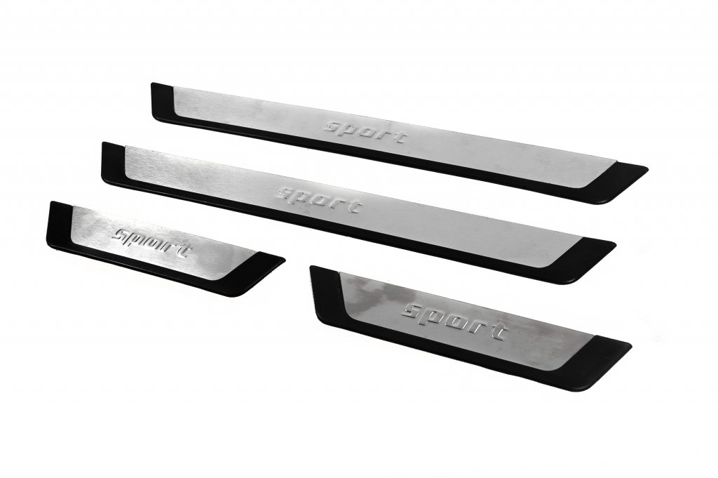 Door Sill Protectors Flexill (4pcs) for Honda Pilot 2015-2022 - image 2