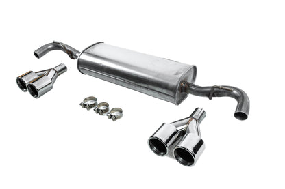 Exhaust system with M-Sport tips (2014-2018) for BMW X3 F-25 2011-2018 - image 4