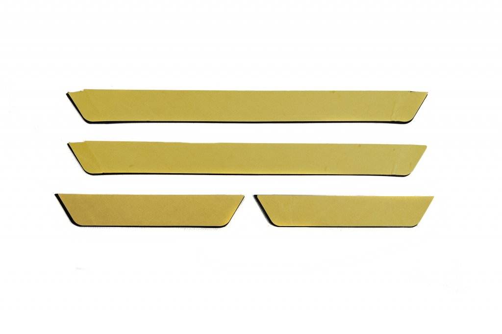 Door sills Flexill Sport (4 pcs, stainless steel) for Volkswagen Golf 7/E-Golf - Reelken Auto