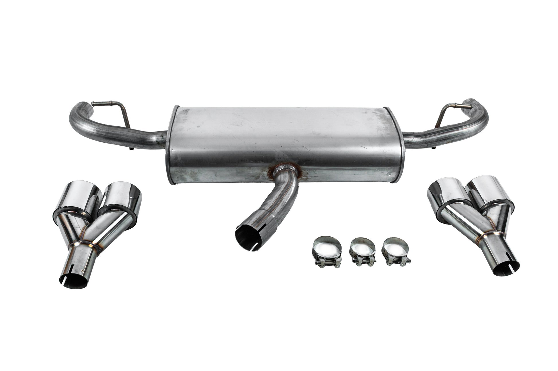 Exhaust system with M-Sport tips (2014-2018) for BMW X3 F-25 2011-2018 - image 6