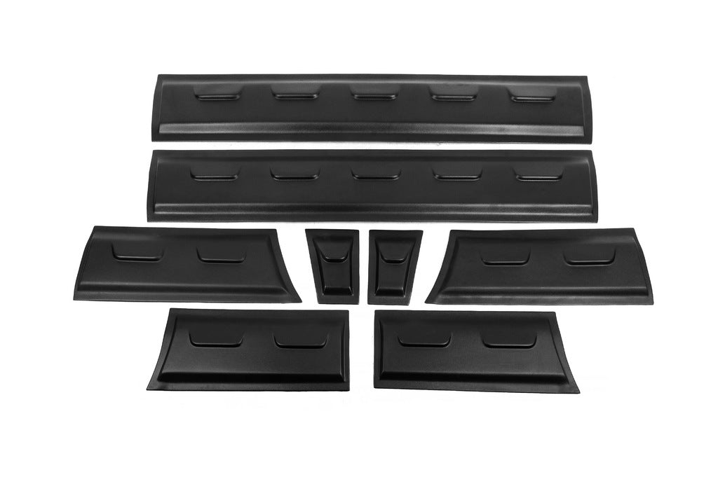 Door Mouldings EuroCap (6 pcs, ABS, long wheelbase) for Ford Transit 2000-2014 - image 3