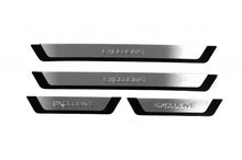 Door Sill Protectors Flexill (4pcs, Stainless Steel) for Mitsubishi Lancer X 2008- - image 1