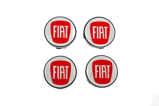 Wheel caps 59/54 mm V-2 (4 pcs) for Fiat - image 1