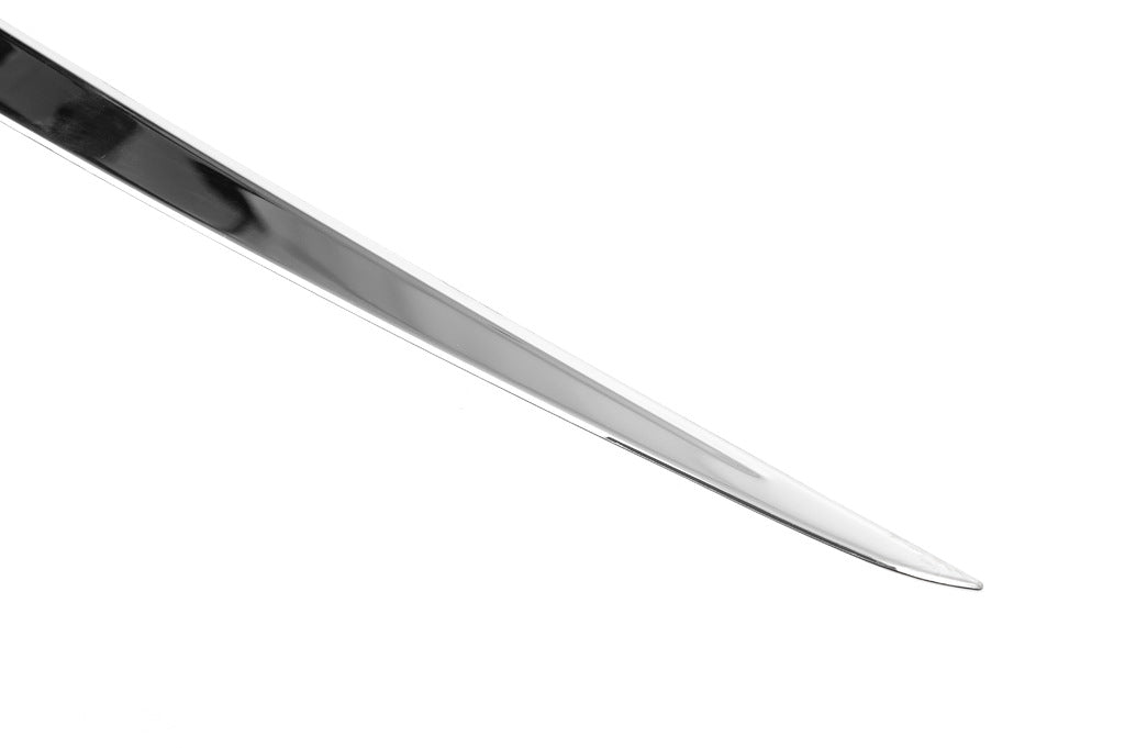 The lower edge of the trunk lid (HB, stainless steel) for Opel Astra K 2016-2021 - image 4