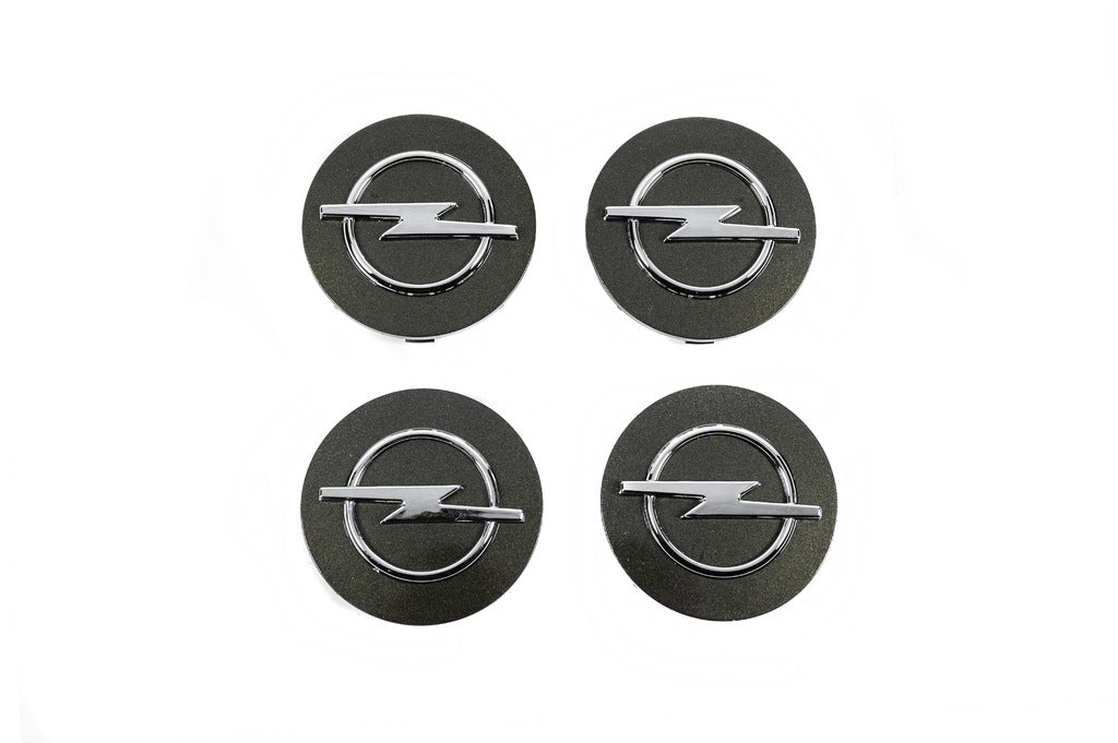Wheel center caps 64/61mm op6461g (4 pcs) for Opel - image 2